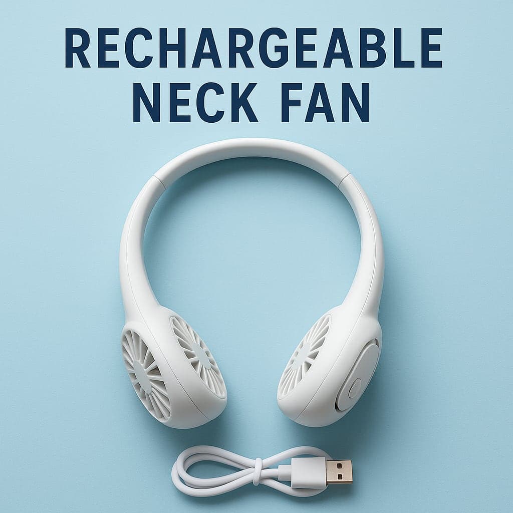 Yazın Vazgeçilmezi: Şarj Edilebilir Boyun Fanlarıyla Serin Kalın